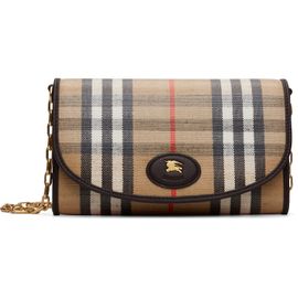 Burberry Burberry Beige Highlands Chain Strap Wallet​ Bag