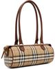 Burberry Burberry Beige Mini Check Barrel Bag - 2