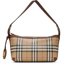 Burberry Burberry Beige Mini Check Shoulder Bag