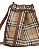 Burberry Burberry Beige Small Check Bucket Bag - 3