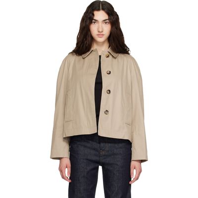 Burberry Burberry Beige Tropical Gabardine Jacket