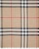 Burberry Burberry Beige Wide Check Wool Silk Scarf - 1