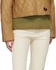 Burberry Burberry Beige Wide Check Wool Silk Scarf - 2
