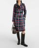 Burberry Burberry Belt Check crÃªpe wrap dress - 2