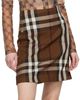 Burberry Burberry Black & Brown Check Loafers - 5