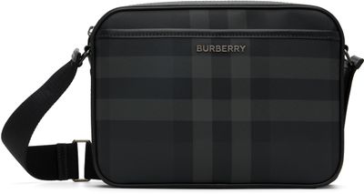 Burberry Burberry Black & Gray Muswell Bag