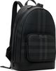 Burberry Burberry Black & Gray Rocco Backpack - 2