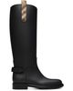 Burberry Burberry Black Cavalier Outdoor Boots - 1