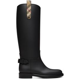 Burberry Burberry Black Cavalier Outdoor Boots