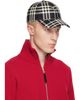 Burberry Burberry Black Check Cotton Baseball Cap - 2