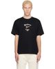 Burberry Burberry Black Check Flag Cotton T-shirt - 1