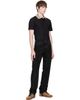 Burberry Burberry Black Check Flocked Straight Jeans - 4