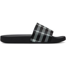 Burberry Burberry Black Check Slides