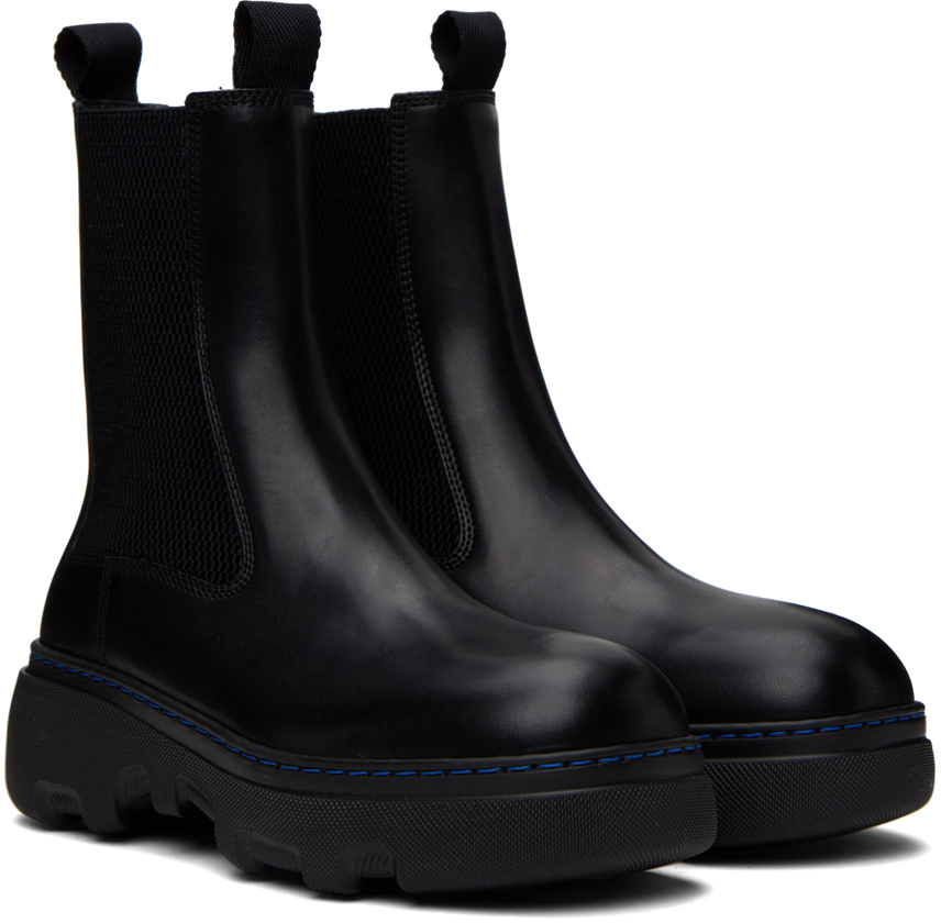 Burberry - Black Creeper Chelsea Boots