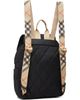 Burberry Burberry Black Horseshoe Backpack - 3
