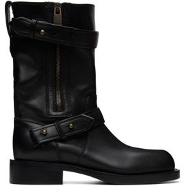 Burberry Burberry Black Kent Biker Boots