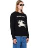 Burberry Burberry Black Knight Wool Cashmere Sweater - 2