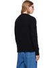 Burberry Burberry Black Knight Wool Cashmere Sweater - 3