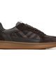 Burberry Burberry Black Leather Suede & Check Terrace Sneakers​ - 1