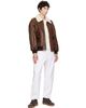 Burberry Burberry Black Leather Suede & Check Terrace Sneakers​ - 5