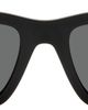 Burberry Burberry Black Logo Rectangular Sunglasses - 1