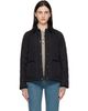 Burberry Burberry Black Quilted Nylon Jacket - 1