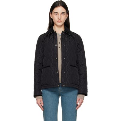 Burberry Burberry Black Quilted Nylon Jacket
