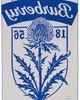 Burberry Burberry Blue & White Thistle Shield Wool Scarf - 2