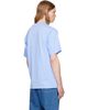 Burberry Burberry Blue Cross Stitch Knight Cotton T-shirt - 3