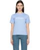 Burberry Burberry Blue Logo Cotton T-shirt - 1