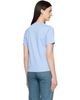 Burberry Burberry Blue Logo Cotton T-shirt - 3