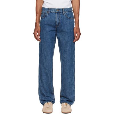Burberry Burberry Blue Straight Jeans