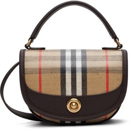 Burberry Burberry Brown & Beige Mini Highlands Bag​