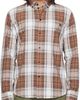 Burberry Burberry Brown & White Madras Check Cotton Shirt - 1