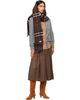 Burberry Burberry Brown Check Alpaca Wool Blend Bouclé Scarf - 2