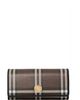 Burberry Burberry Brown Check Continental Wallet - 1