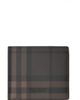 Burberry Burberry Brown City Check Bifold Wallet - 1