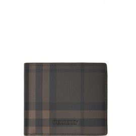 Burberry Burberry Brown City Check Bifold Wallet