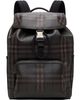 Burberry Burberry Brown City Check Clip Backpack - 1