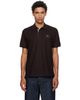 Burberry Burberry Brown Cotton Polo - 1