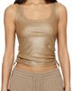 Burberry Burberry Brown Festival Viscose Tank Top - 1