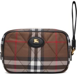 Burberry Burberry Brown Horseshoe Pouch