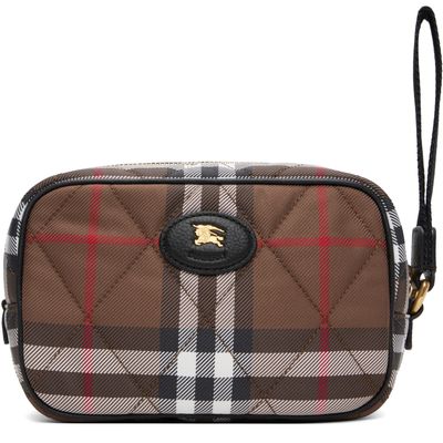 Burberry Burberry Brown Horseshoe Pouch