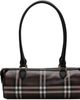 Burberry Burberry Brown Mini Check Barrel Bag - 1
