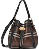 Burberry Burberry Brown Mini Check Bucket Bag - 1