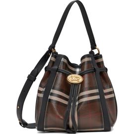 Burberry Burberry Brown Mini Check Bucket Bag