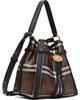 Burberry Burberry Brown Mini Check Bucket Bag - 2