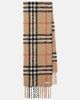 Burberry Burberry Burberry Check alpaca and wool-blend scarf - 1