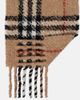 Burberry Burberry Burberry Check alpaca and wool-blend scarf - 5