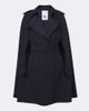 Burberry Burberry Burberry Check belted wool cape - 1